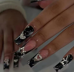 Luxury Press-on Nails, Acrylic & Hand-painted Press-on Nails